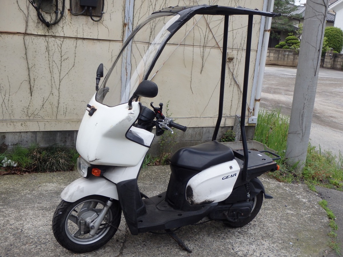 激安通販 パーキングスタンド最上級グレード ヤマハ ギア ルーフ50cc