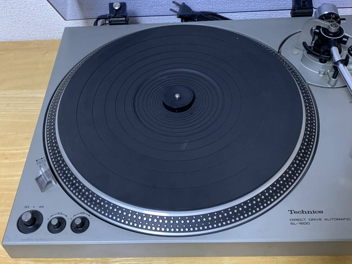 メンテナンス クリーニング済 動作良好☆Technics SL-1600☆テクニクス