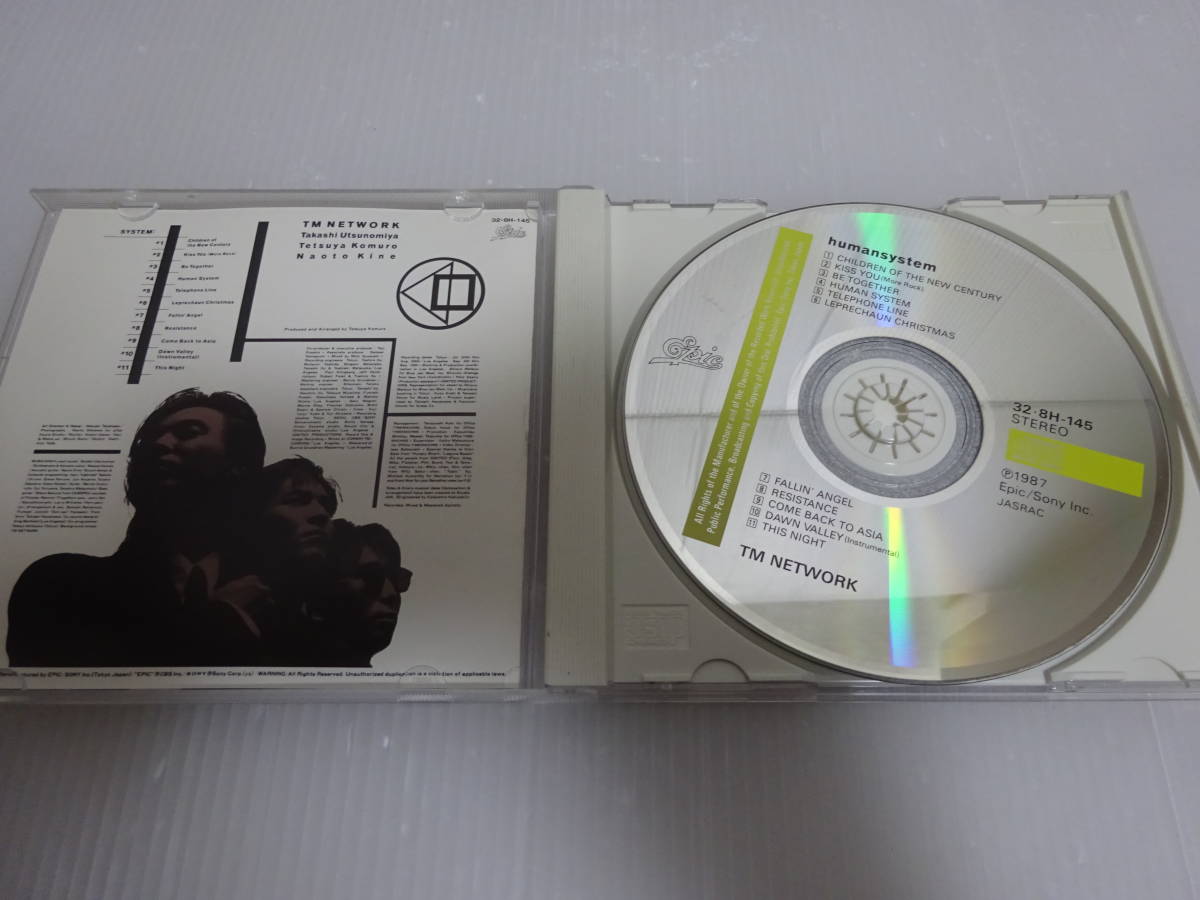 未使用に近い TM NETWORK humansystem CD_画像3