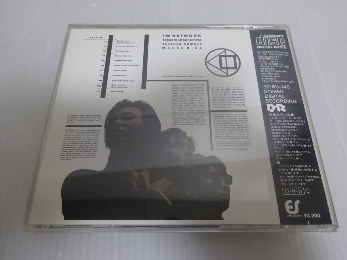 未使用に近い TM NETWORK humansystem CD_画像2