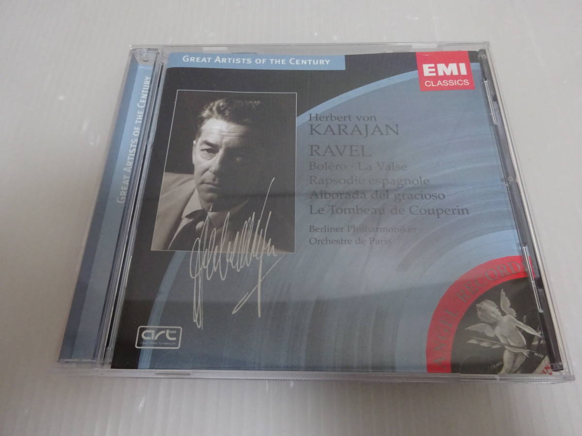 未使用に近い EMI CLASSICS RAVEL Herbert von Karajan CD_画像1