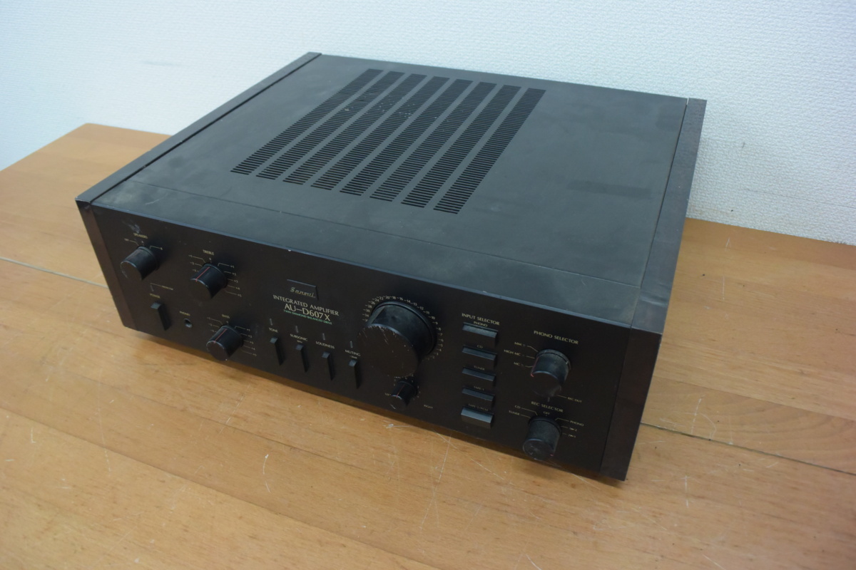 Sansui サンスイ プリメインアンプ AU-D607X | intranetcentromayor.com
