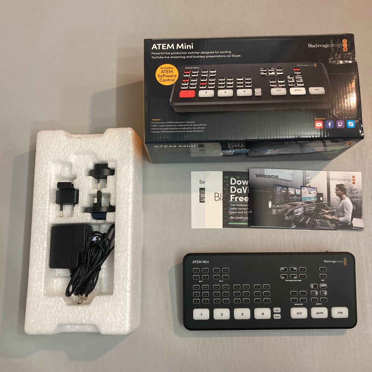 Blackmagicdesign ATEM Mini ほぼ未使用品 twispwa.com