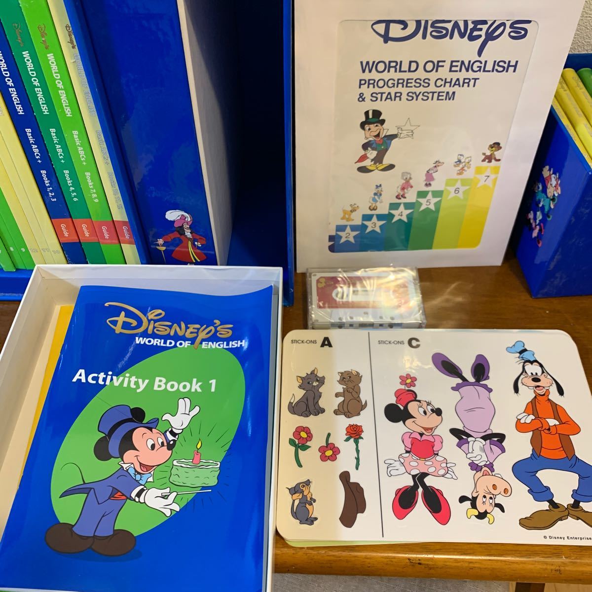 ディズニー英語システム ワールドファミリー DVD DWE BASIC CD メイン