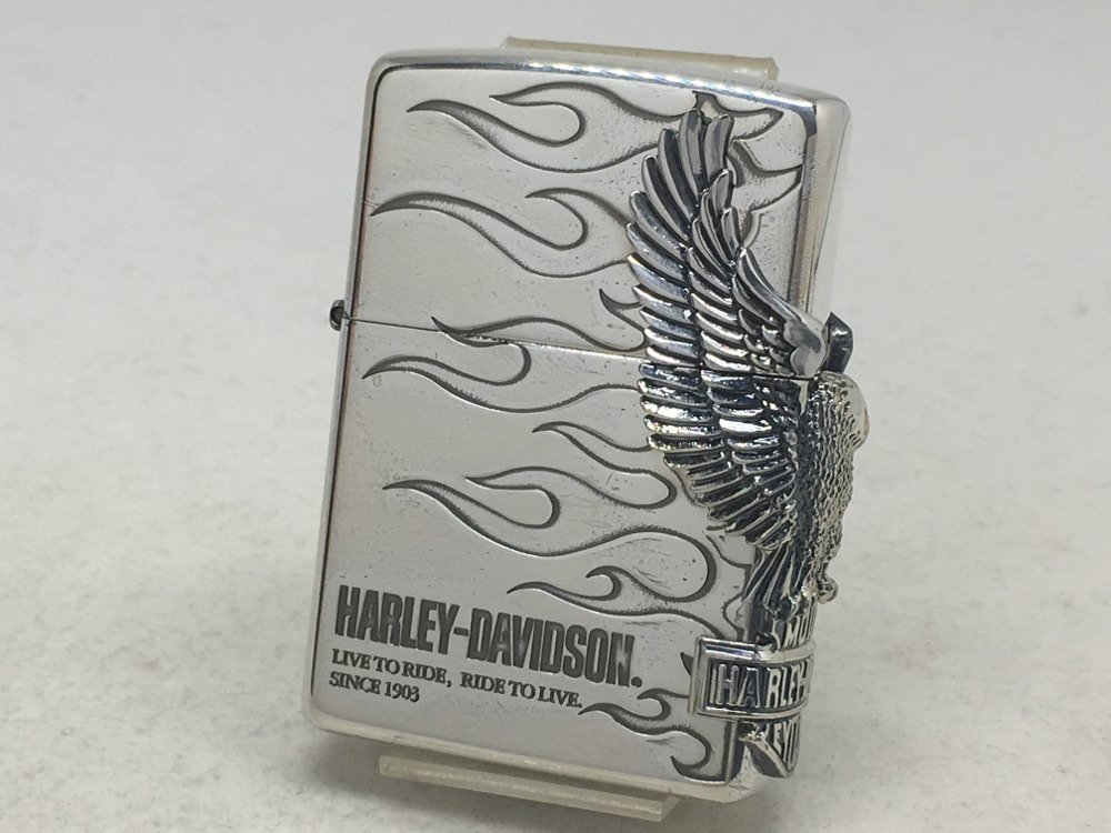 送料無料 ZIPPO[ジッポー]ハーレーダビッドソンHARLEY-DAVIDSON サイド