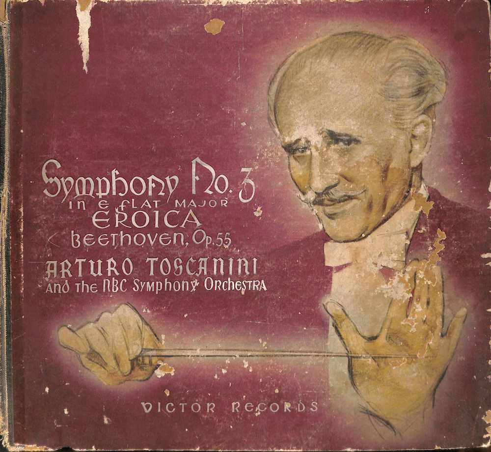 T0122 ARTURO TOSCANINI AND THE NBC SYMPHONY ORCHESTRA / Beethoven: Symphony No. 3 In E Flat Major(12”)_画像1