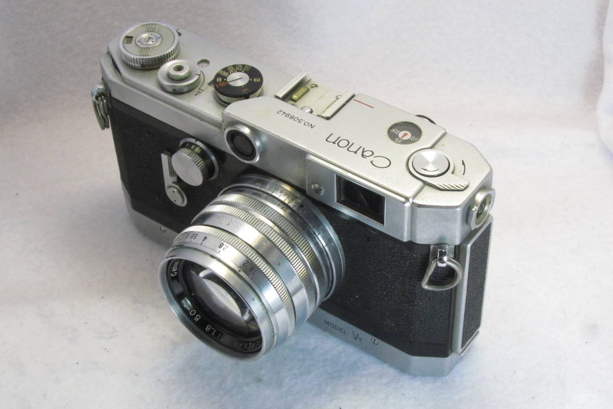 Canon VT Canon Lens 50mm 1:1.8 キャノン ジャンク扱い_画像3