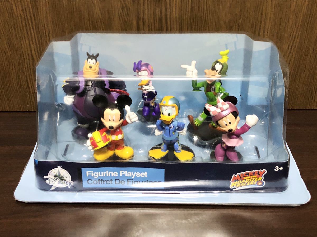 未開封 DISNEY MICKEY and the ROADSTER RACERS FIGURE ディズニー ミッキー ロードスター レーサー フィギュア 人形 ミニー ドナルド_画像1