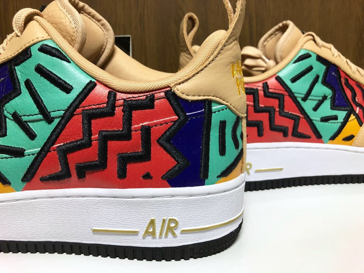 19年製 NIKE AIR FORCE 1 × KARABO POPPY ナイキ エアフォース カラボ