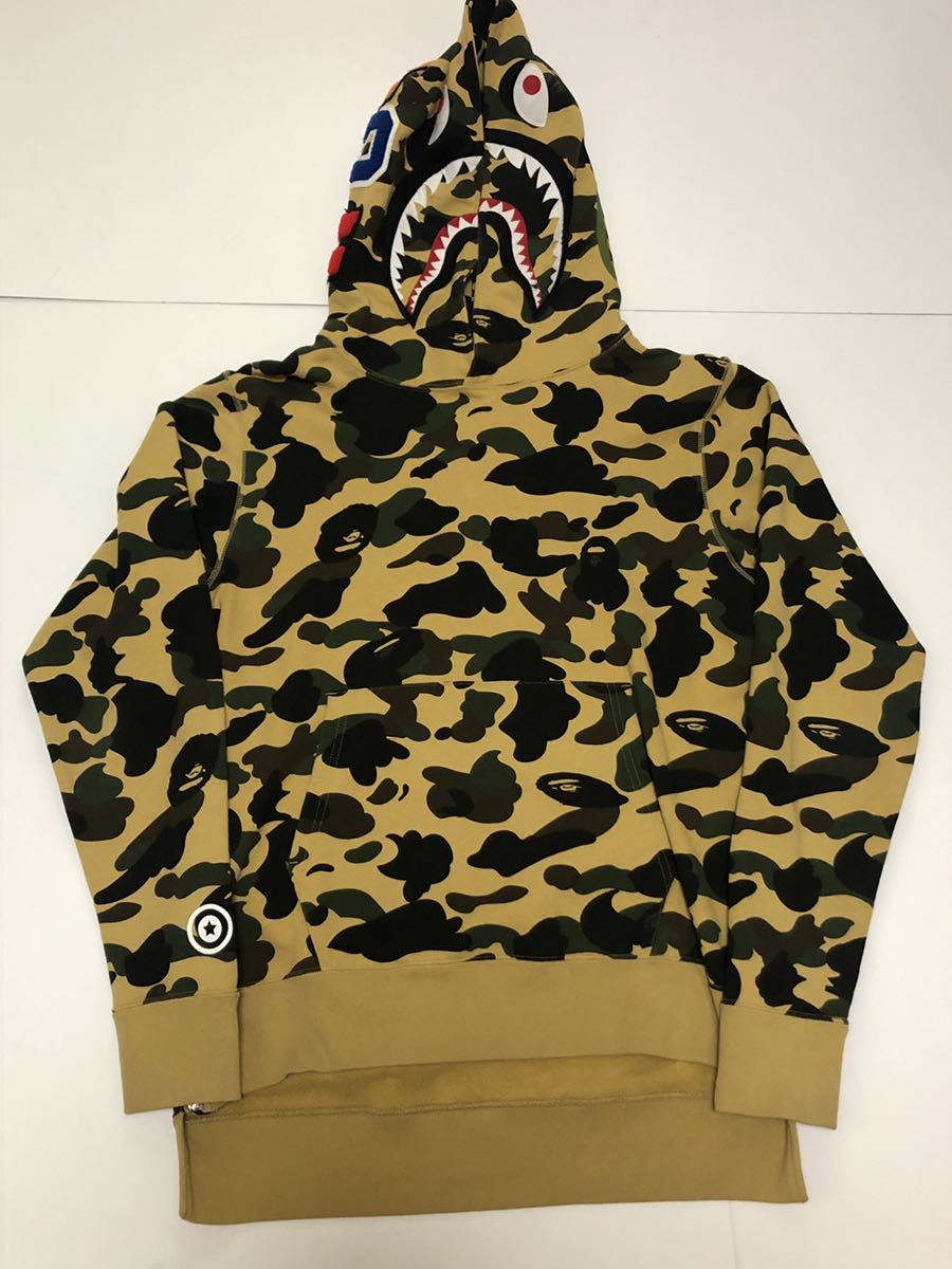 APE プルオーバー 初期 1stカモ Bape シャーク エイプ M スウェット