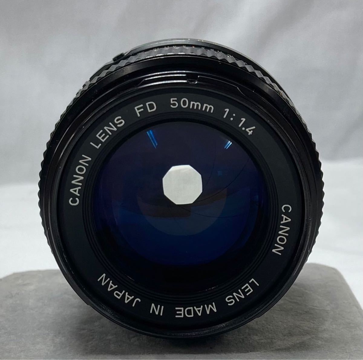ジャンク品 Canon キヤノン A-1 フィルムカメラ FD 50mm f1.4レンズ付き_画像7