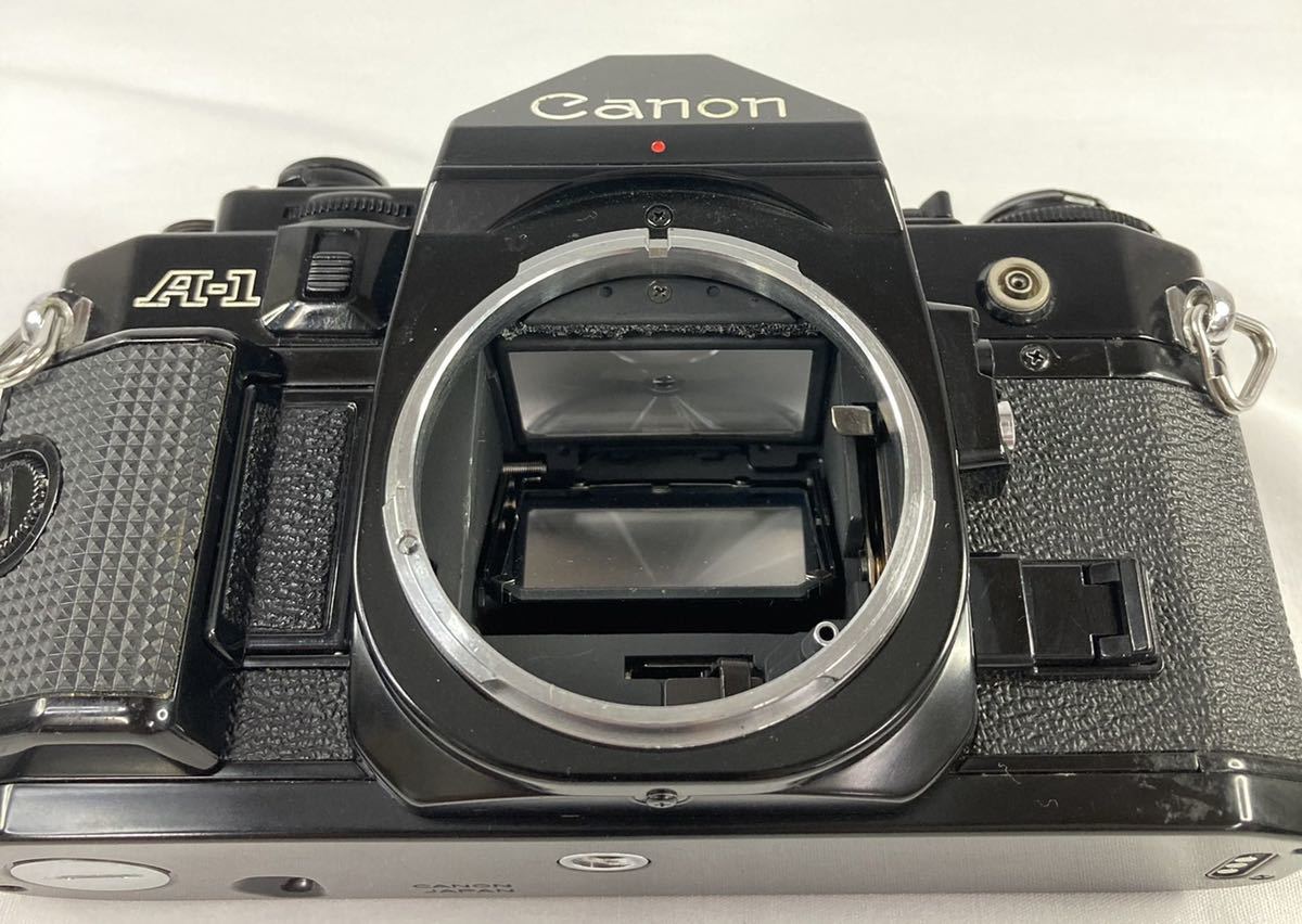 ジャンク品 Canon キヤノン A-1 フィルムカメラ FD 50mm f1.4レンズ付き_画像2