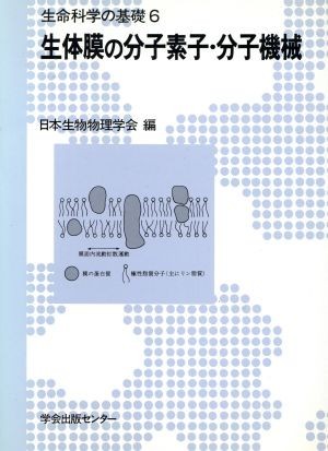 生体膜の分子素子・分子機械(６) 生体膜の分子素子・分子機械 生命科学の基礎６／日本生物物理学会(編者)_画像1