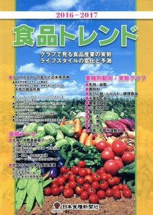 同梱不可 食品トレンド２０１６～２０１７／日本食糧新聞社 企業