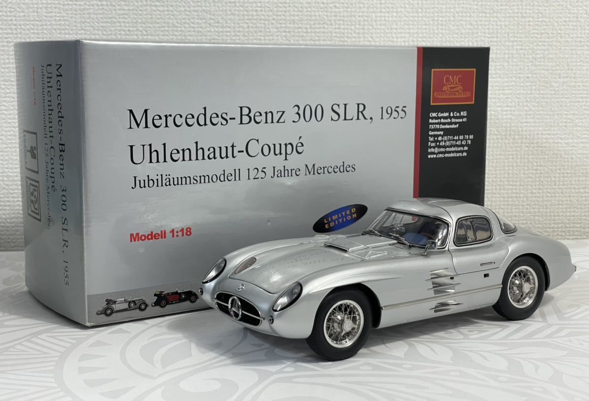 Yahoo!オークション - CMC 1/18 メルセデス・ベンツ 300SLR 195...