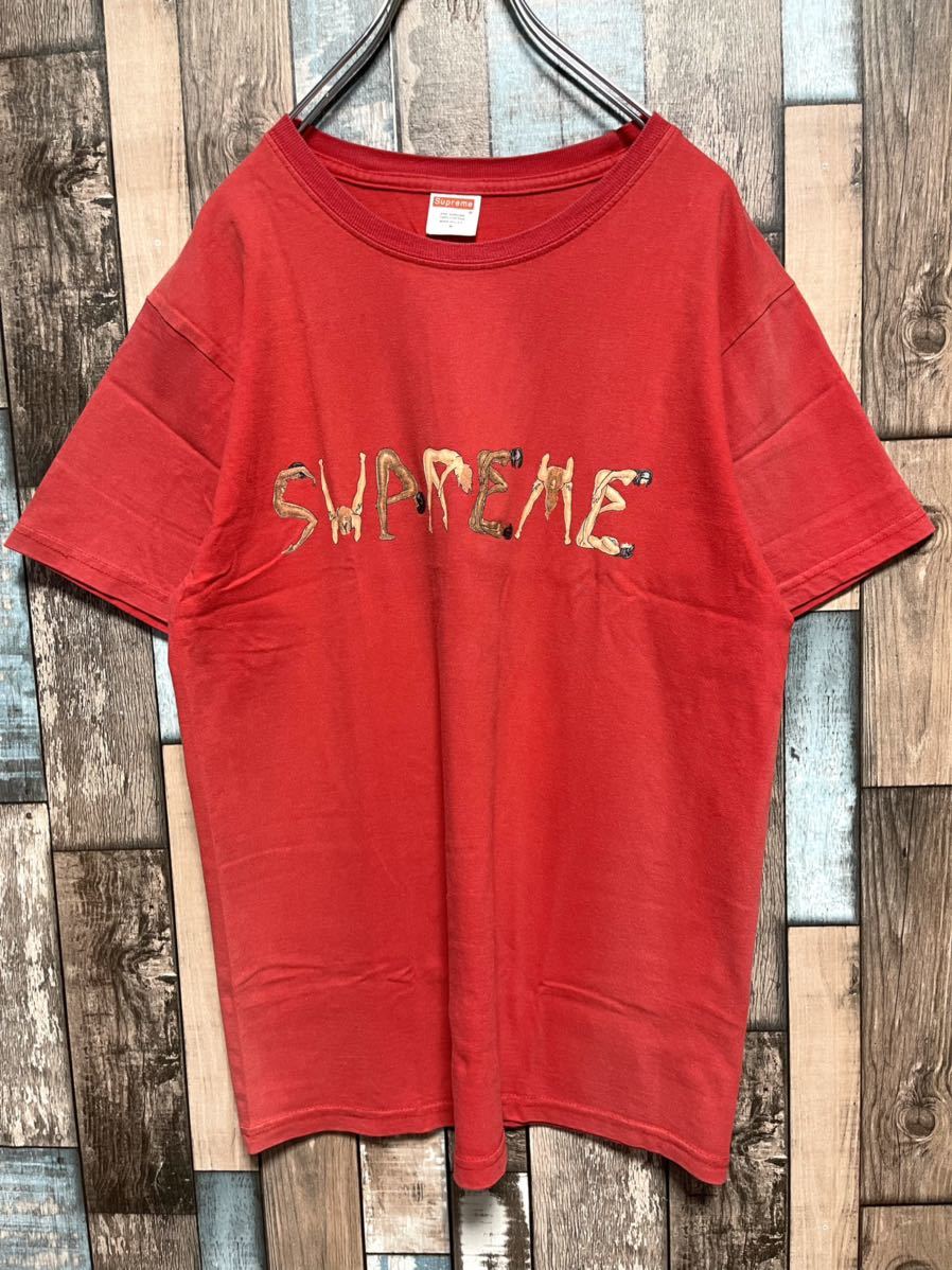 USA製 Supreme シュプリーム Tシャツ エロ ヌード シングルステッチ의