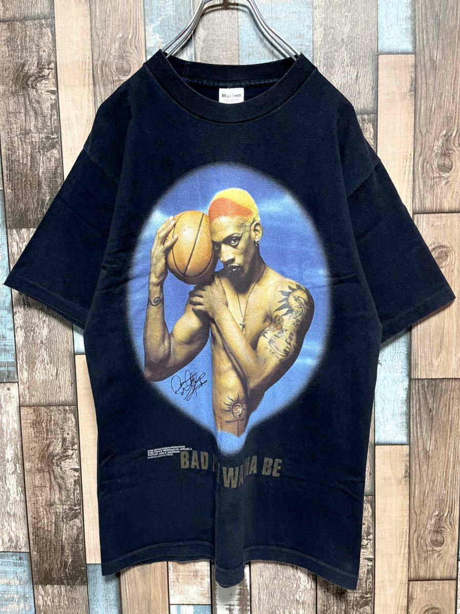 USA製 90s ヴィンテージ デニス ロッドマン Tシャツ Dennis Rodman