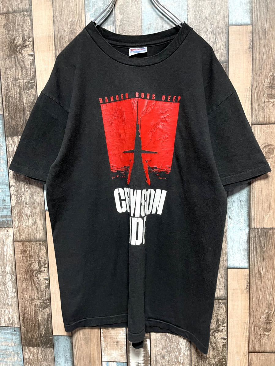 Vintage USA製 90s クリムゾンタイド CRIMSON TIDE Tシャツ ムービー ヴィンテージ 90's 映画 デンゼルワシントン トニースコット