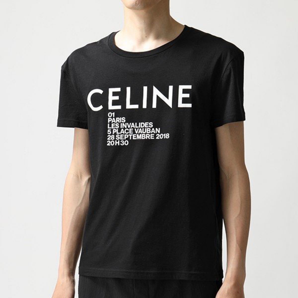 希少 セリーヌ ロゴTシャツ celine Tシャツ Tee｜Yahoo!フリマ（旧