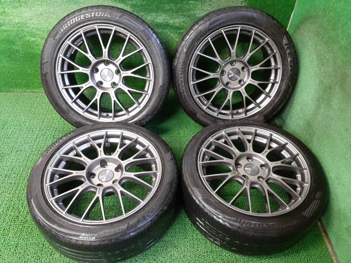 レクサスLS等に エンケイ PFM1 17インチ 8J +35 REGNO GR-XⅠ 夏タイヤ
