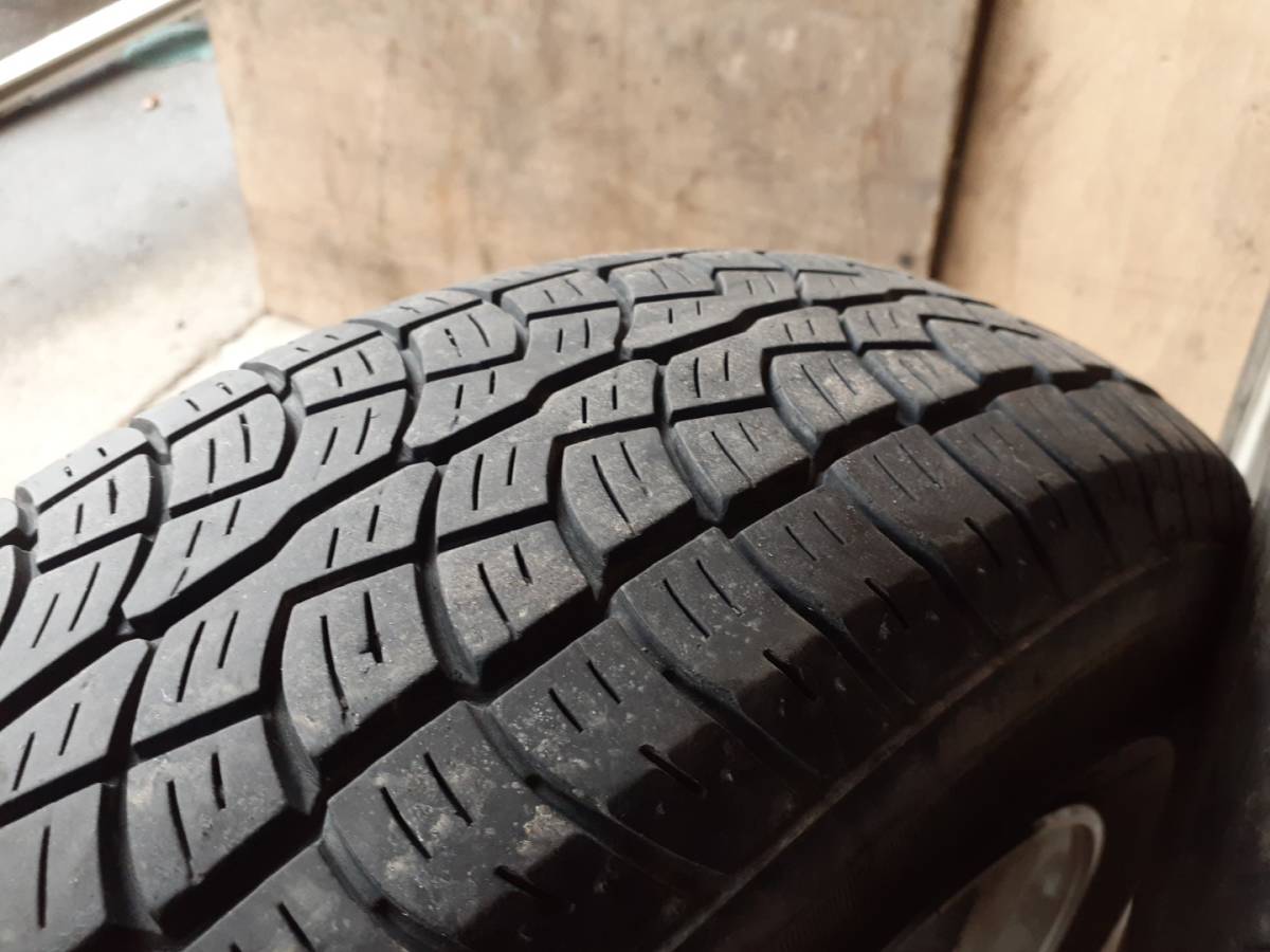 ダイハツ純正ホイール 15×5J タイヤ付 175/80R15 テリオスキッド 売切
