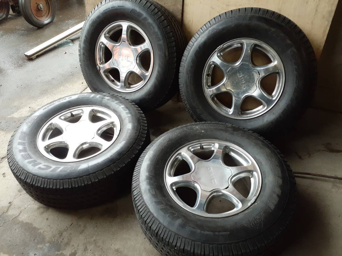 GMCユーコン純正ホイール 17×7.5J +31 タイヤセット 4本 売切!! www