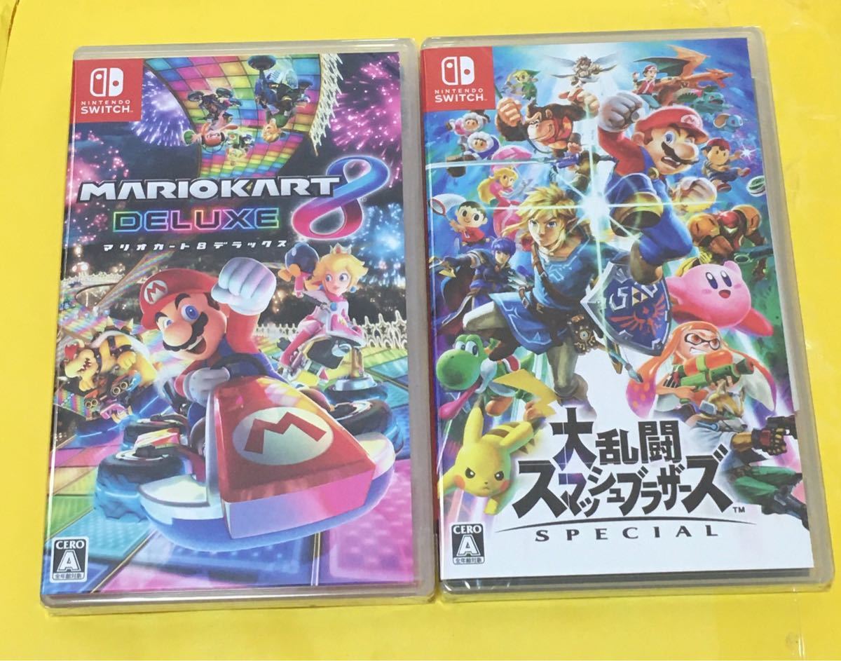 新品未開封 マリオカート 大乱闘スマッシュブラザーズ マインクラフト
