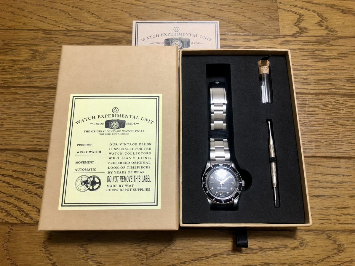 WMT WATCHES Sea Diver SUB-MILIUS Special Edition Aged】 watch