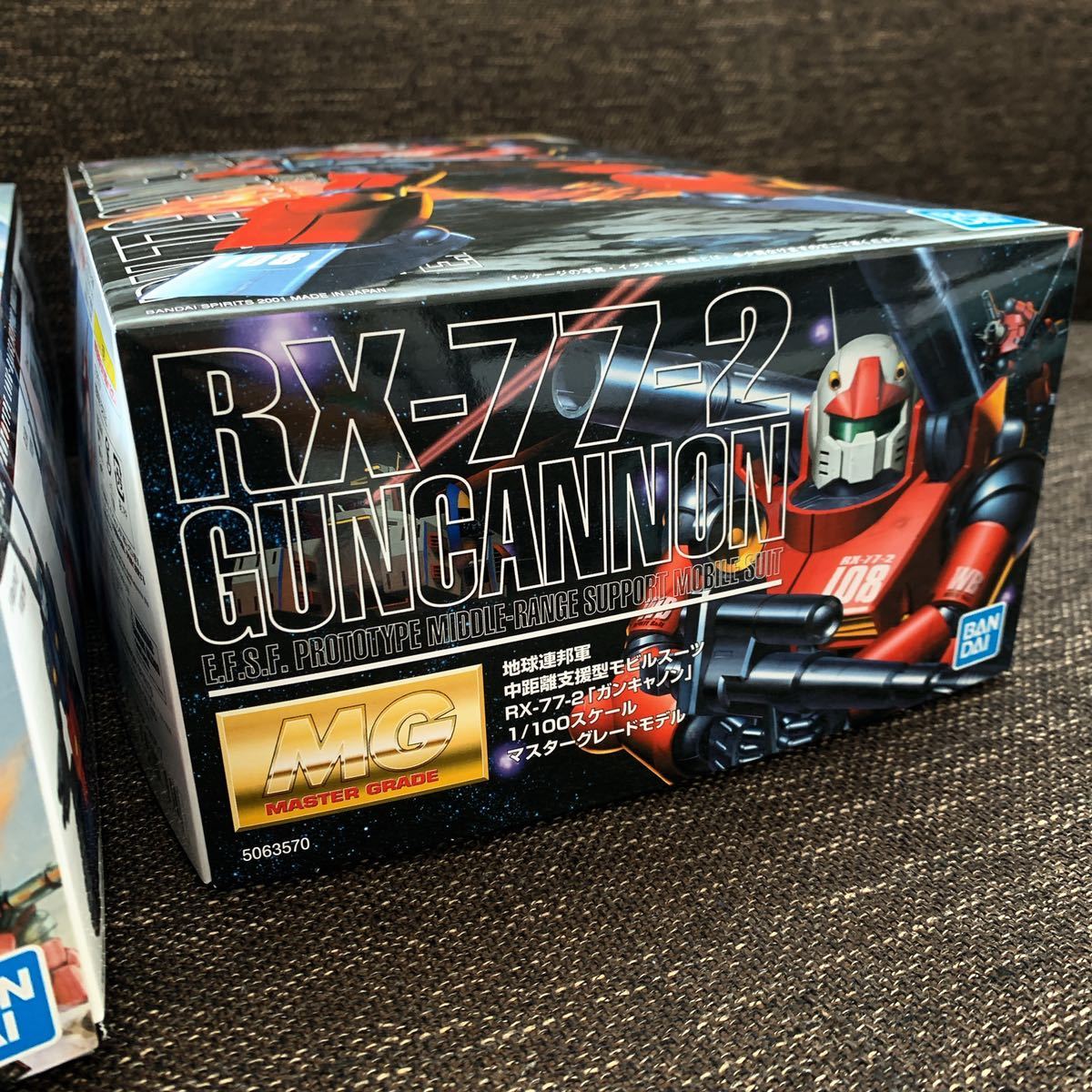 即決 送料無料 2機セット MG 1/100 ガンタンク/MG ガンキャノン 匿名