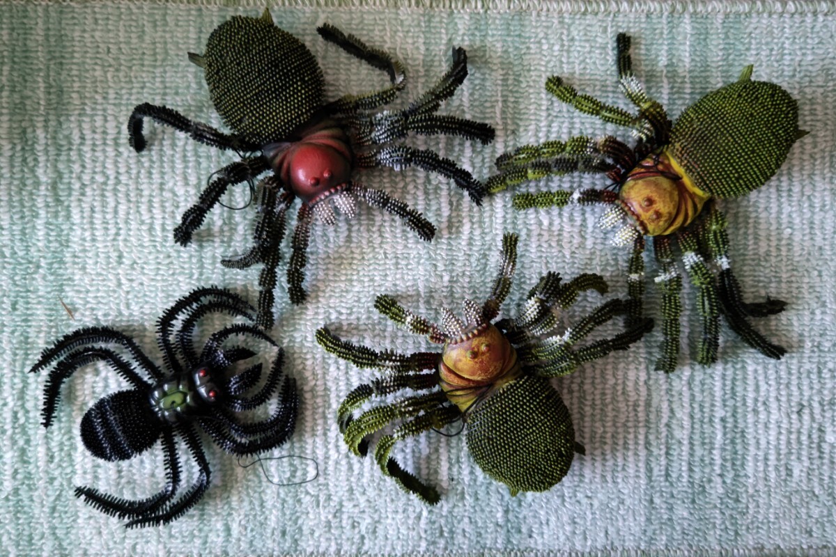 おもちゃ 蜘蛛4体とその他