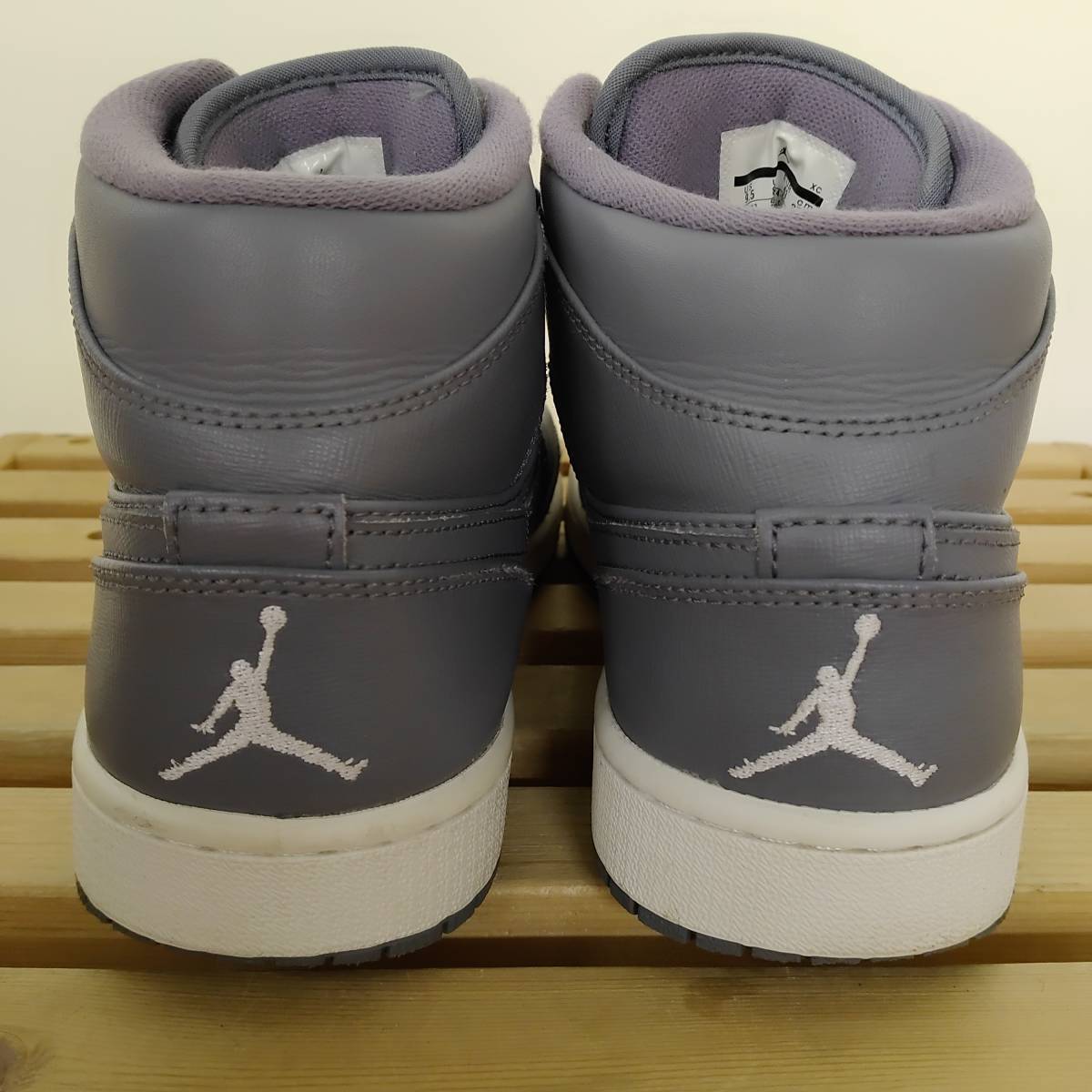 NIKE/ナイキ/Jordan 1 Mid Cool Grey White/エアジョーダン1/スニーカー/SIZE 27.5cm_画像4