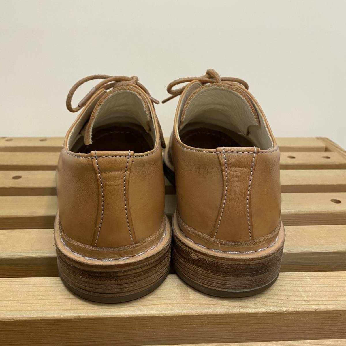 Hender Scheme× Dr. Martens/enda- ski max Dr. Martens /mip-21/bejitabru tongue person leather /3 hole shoes 