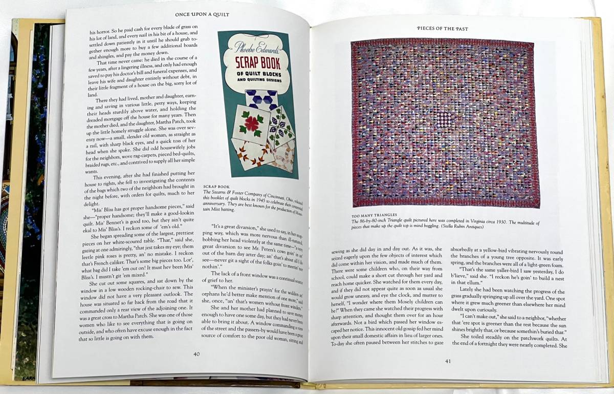 Once Upon a Quilt: A Scrapbook of Quilting Past and Present by Margret Aldrich 洋書 アンティークキルト ハンドメイド パッチワーク