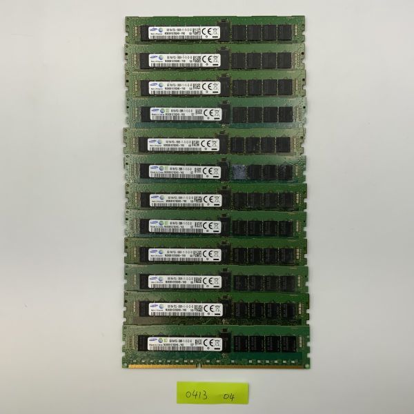 [サーバー用]Samusng 8G 12枚セット メモリ メモリーPC3L-12800R registered ECC低電圧1.35V DDR3 1600 04_画像1