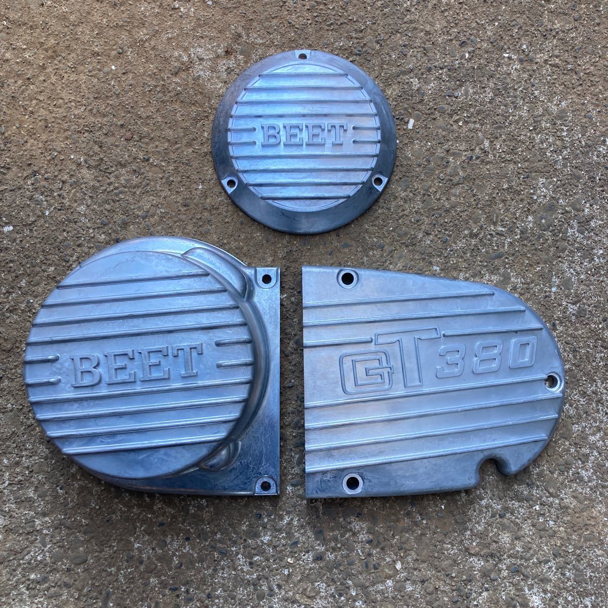 GT380 ポイント ダイナモカバースプロケカバーSET 検索 BEET