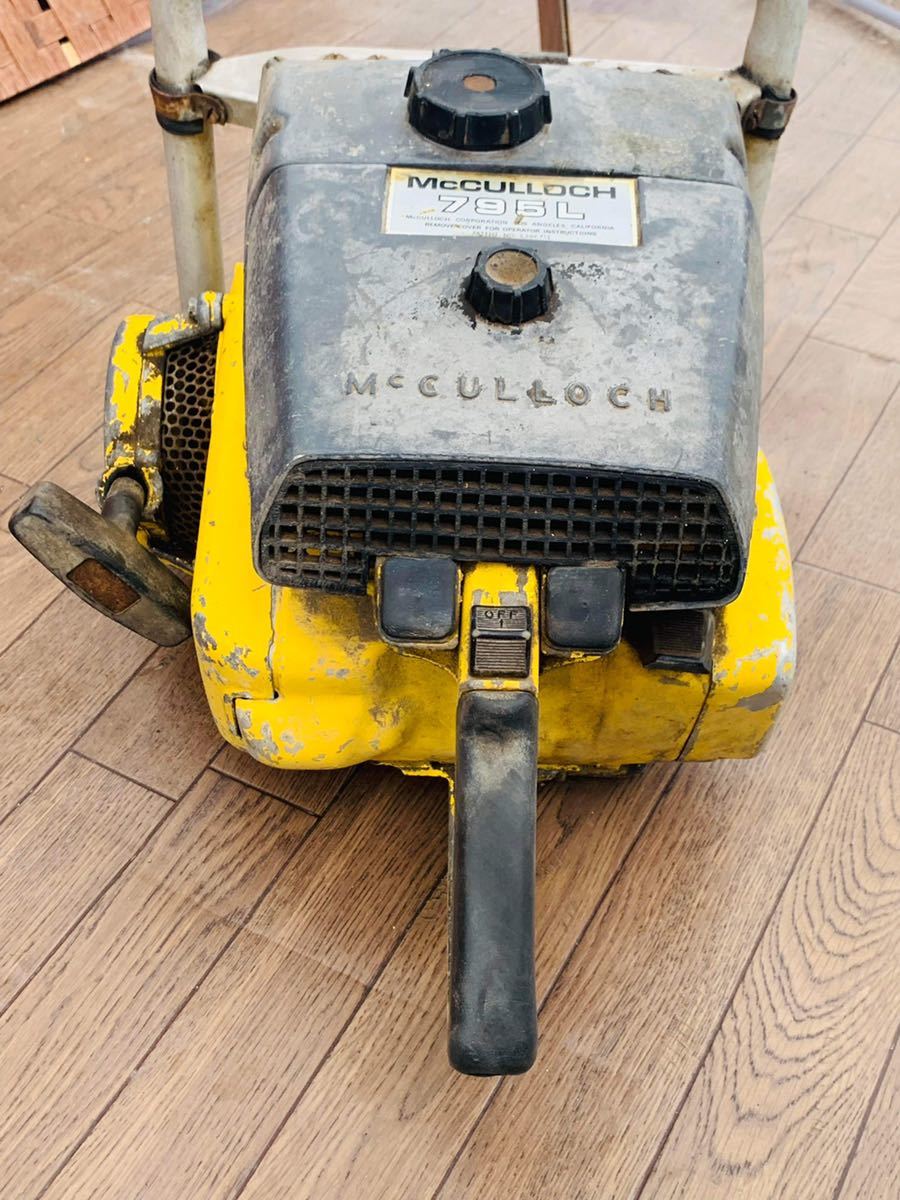 マッカラー McCULLOCH 795L エンジンチェンソー チェーンソー マッカラー McCULLOCH 795L エンジンチェンソー チェーンソー
