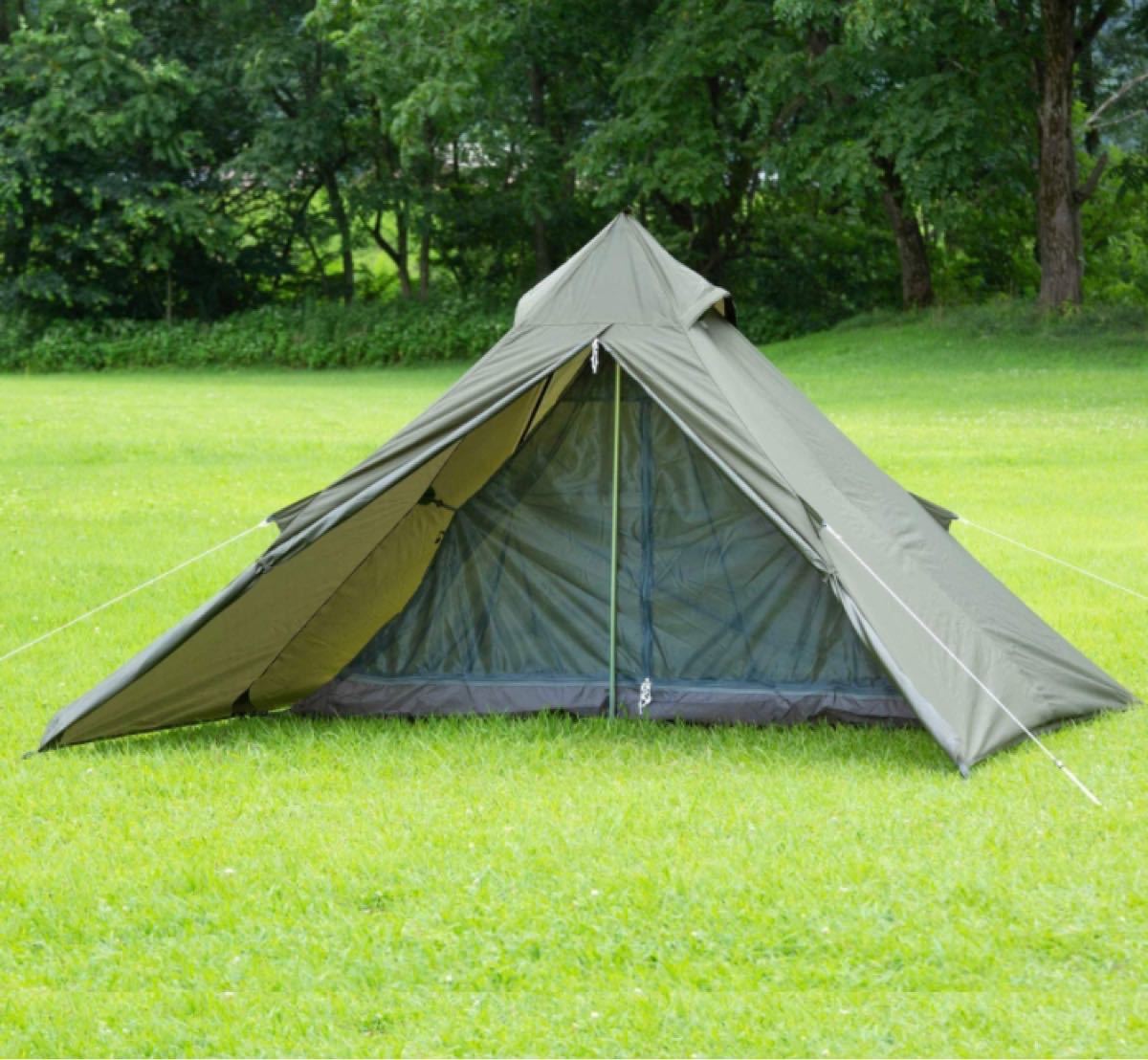 BUNDOK(バンドック) ソロ ティピー1 アウトドア、釣り、旅行用品