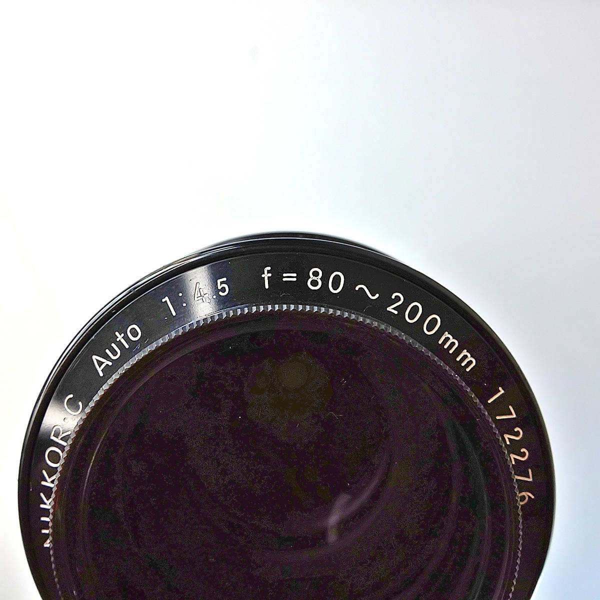 ニコン Nikon Zoom NIKKOR 80-200mm F4.5 直進 望遠ズームレンズ_画像6