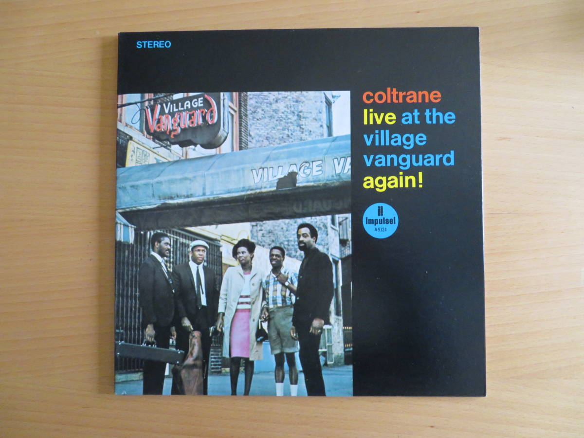 John Coltrane Live at the Village VanguardJohn Coltrane again_ジャケット（表）