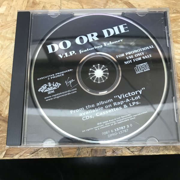 ●HIP HOP DO OR DIE - V.I.P INST,シングル,RARE CD 中古品_画像1