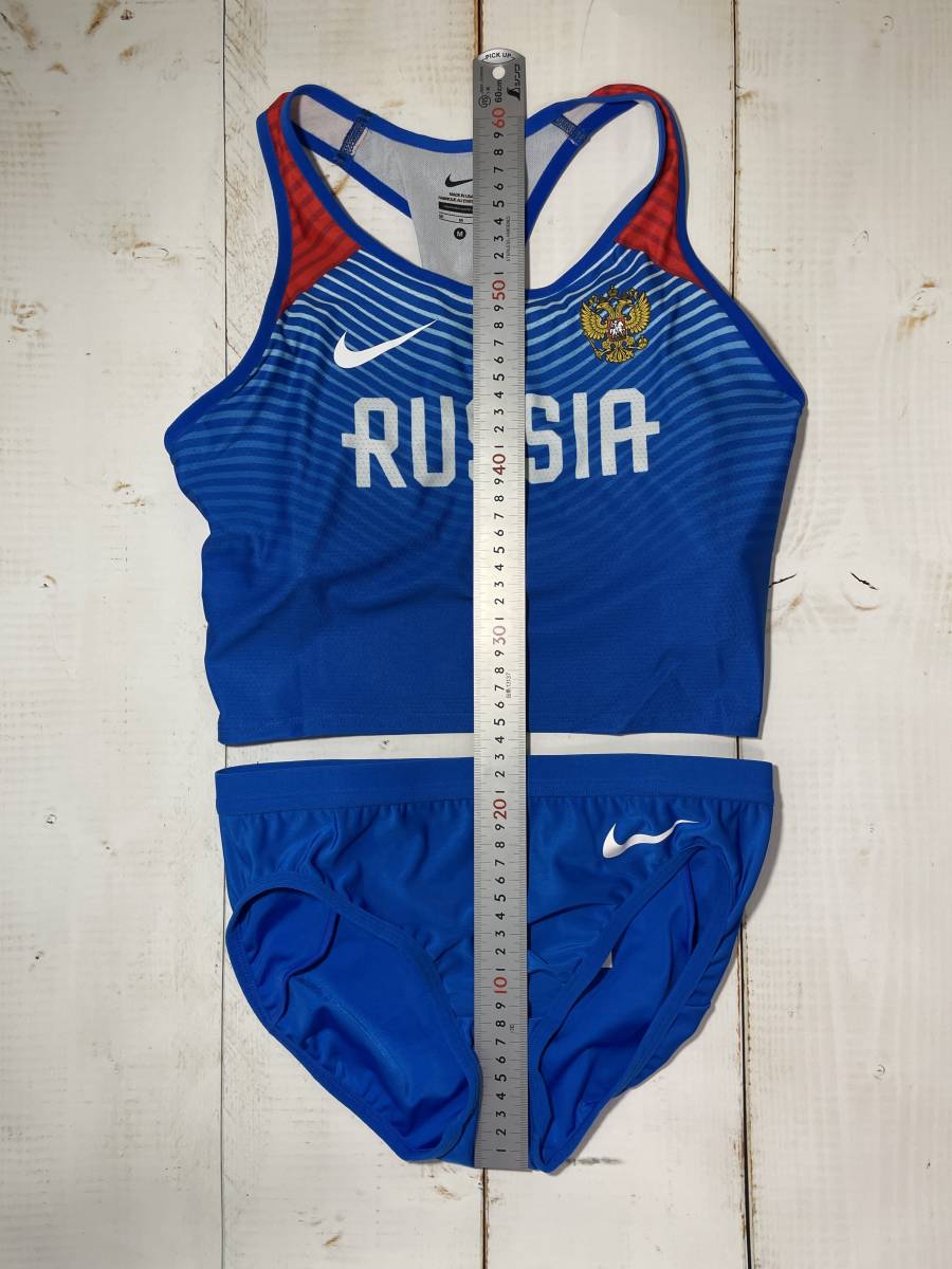 【即決】NIKE ナイキ ロシア代表 女子陸上 ユニフォーム レーシングブルマ 2018-2019年 海外M