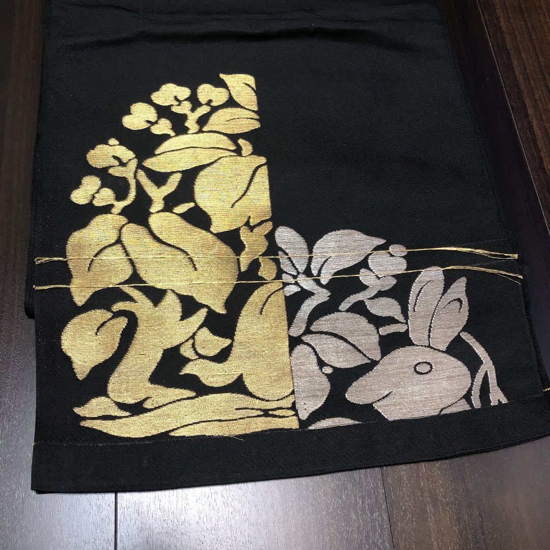 桜舞う季節 紋屋井関 花うさぎ 銀箔 帯 | southbayplanning.com