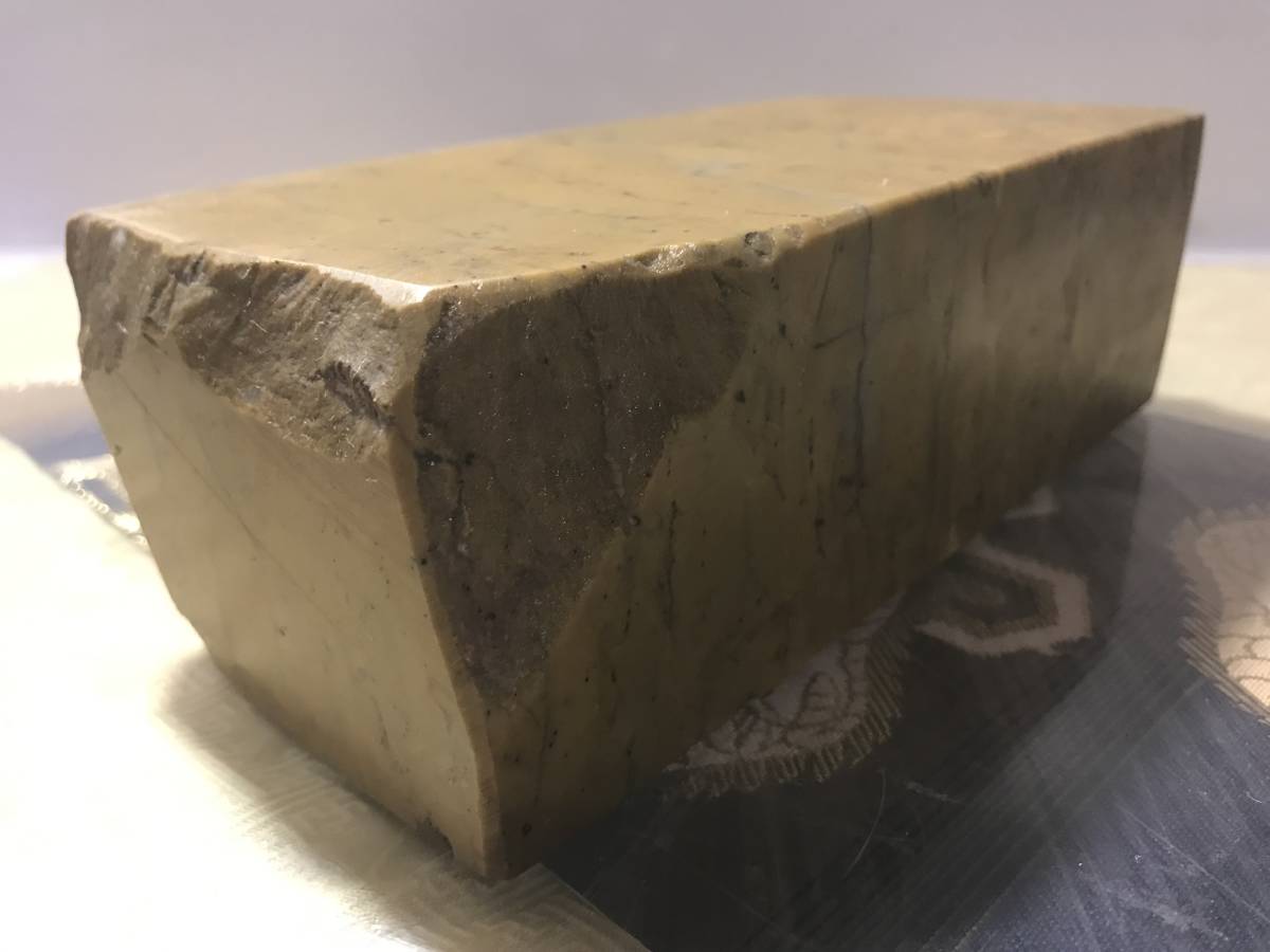 天然砥石 正本山 奥殿 蓮華 合砥石 2460g極上 2