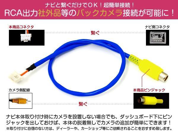 メール便送料無料 パナソニック バックカメラ 変換 ケーブル_画像1