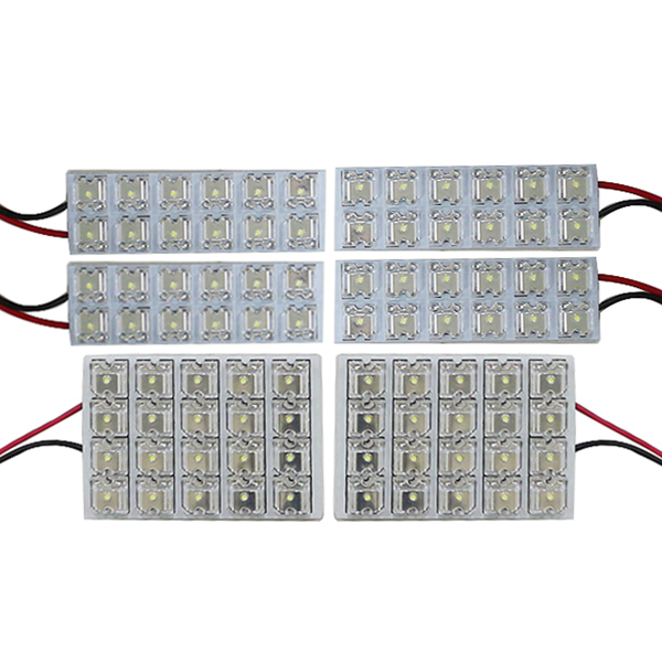 メール便送料無料 エルグランド E52 LEDルームランプ FLUX 6Pセット 88発 日産 室内灯 ルームライト 車内灯_画像1