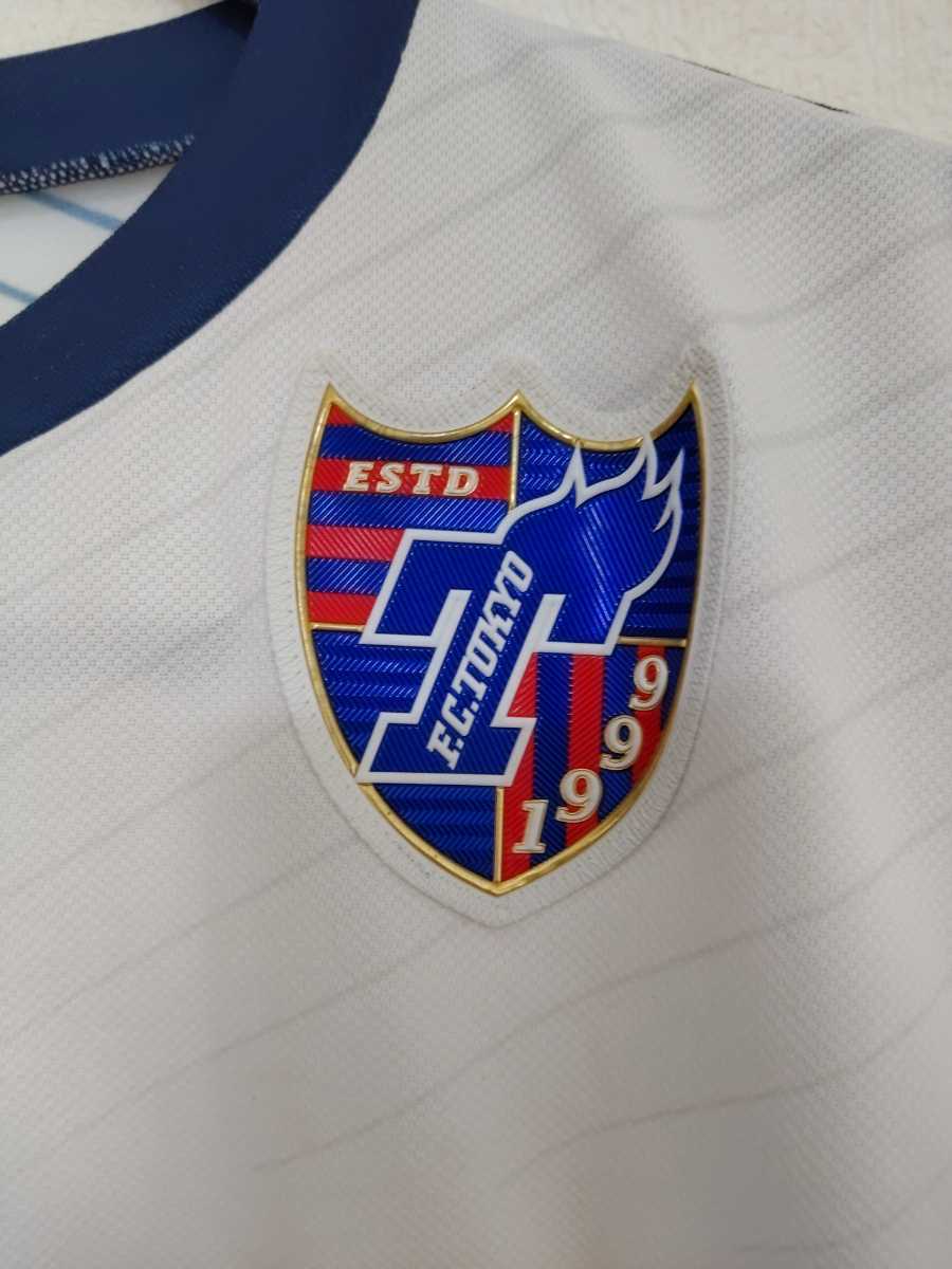 FC東京 U-23 ユニフォーム Sサイズ サッカー 半袖 Jリーグ 支給品 ユース ウェア シャツ umbro アンブロ 白 ホワイト 松木玖生_画像4