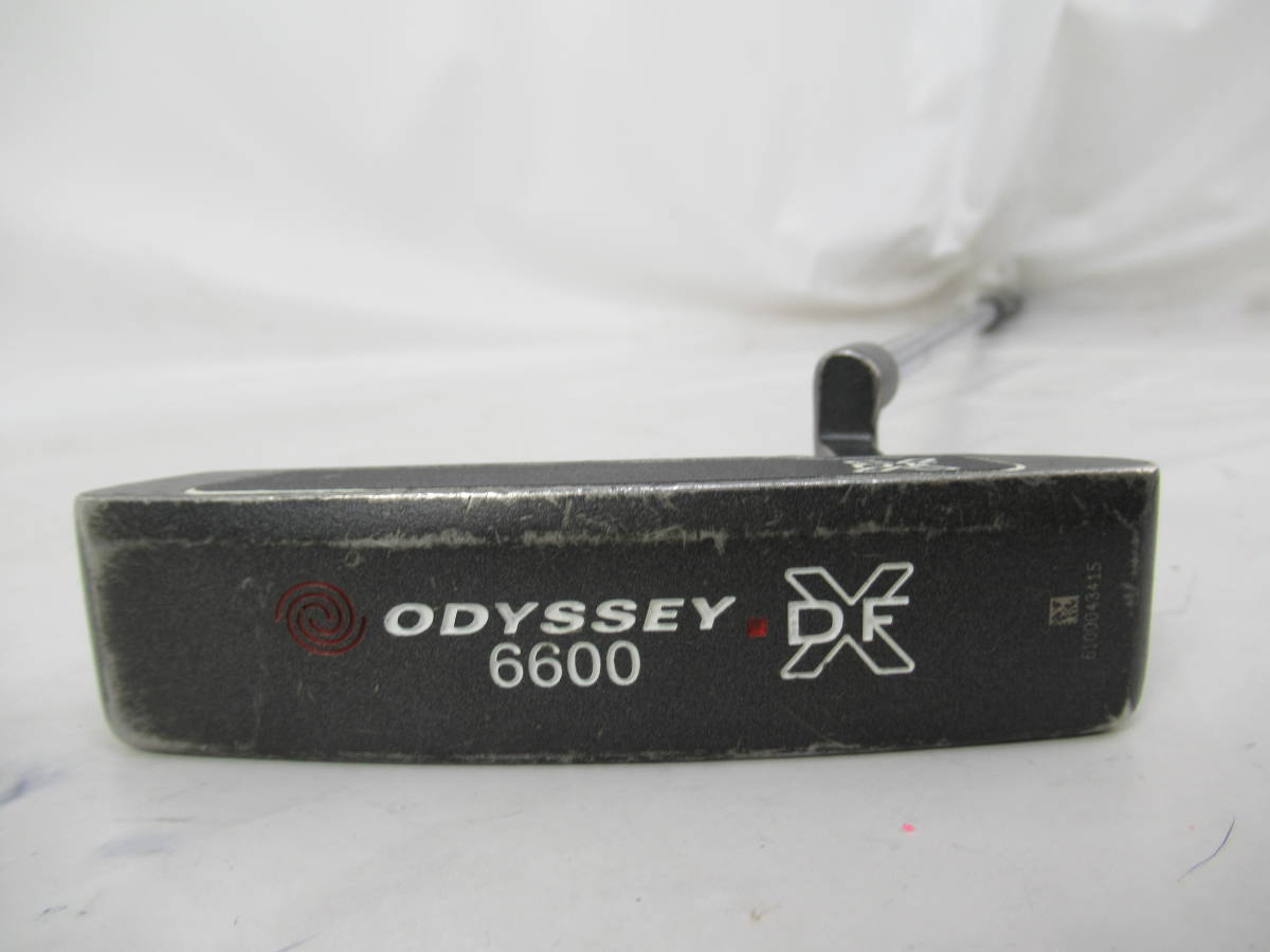 ★ODYSSEY オデッセイ DF X 6600 パター 34インチ スチールシャフト C748★レア★激安★中古★_画像1