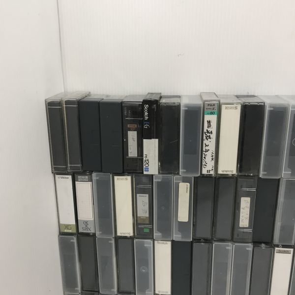 S-VHS-C ビデオテープ 94本 まとめて 大量 ジャンク品 使用済み_画像2