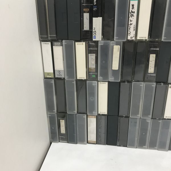 S-VHS-C ビデオテープ 94本 まとめて 大量 ジャンク品 使用済み_画像7