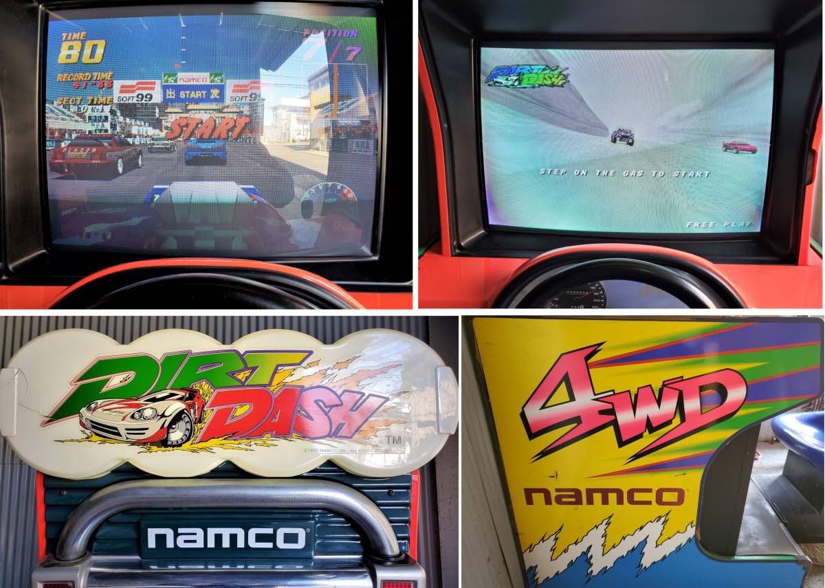 ☆ DIRT DASH ダートダッシュ カーレース アーケード ゲーム ☆ DIRT DASH ダートダッシュ カーレース アーケード ゲーム